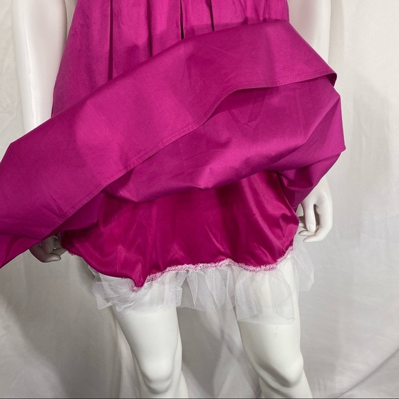 I.N. San Francisco Fuchsia Frilled Halter Dress - Picture 3 of 12